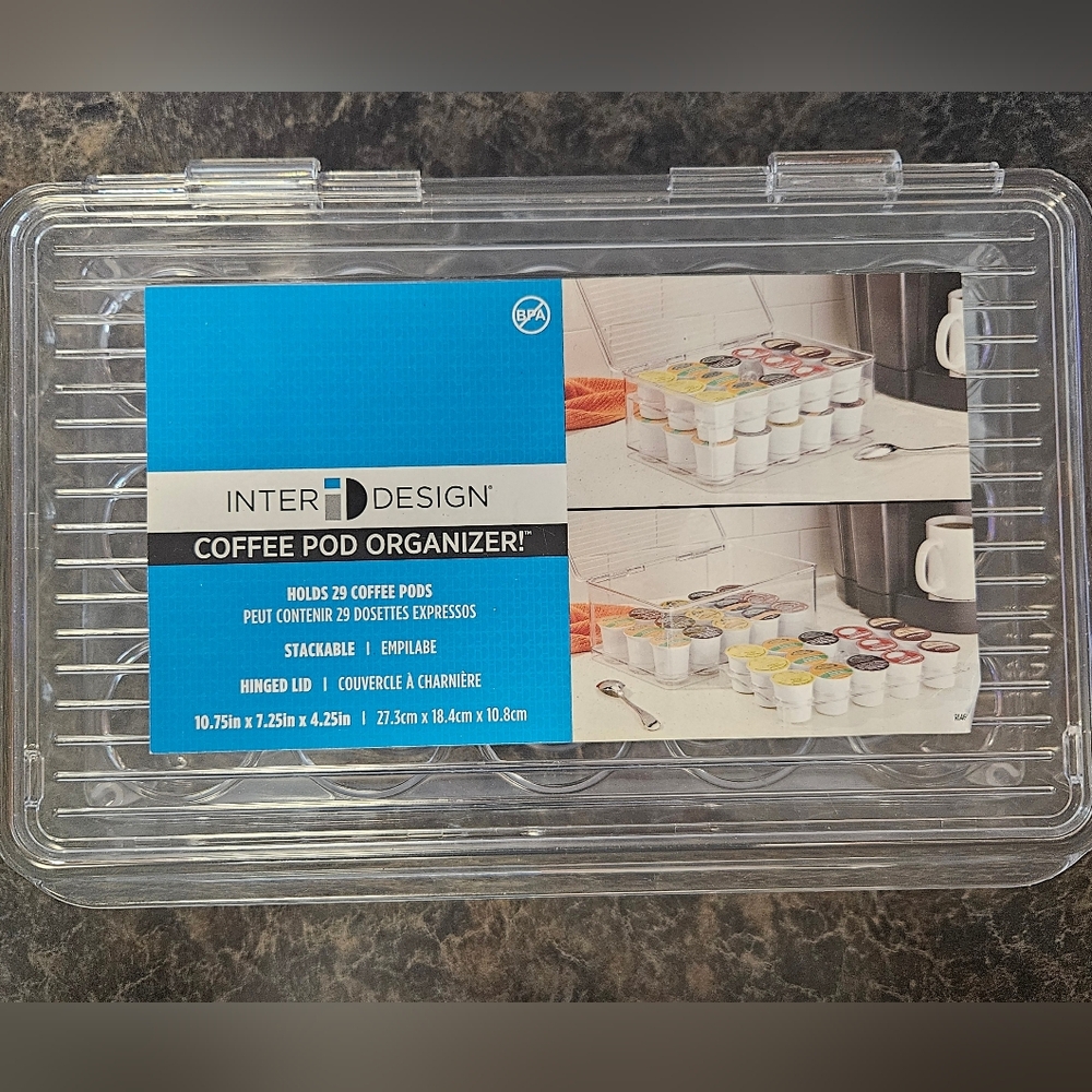 Clear Coffee Pod Organizer - Picture 2 of 5